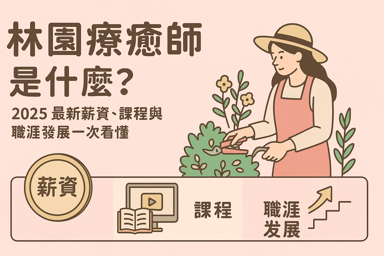 什麼是綠生活療癒師？從定義、技能、服務流程到就業前景一次看！